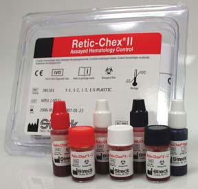 Streck Laboratories Hematology Control Retic-Chex® II Reticulocyte 3 Levels 1 mL - Each - 285106-EA