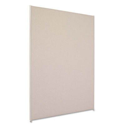 HON® Verse Office Panel, 48w x 72h, Gray - Each - BSX-P7248GYGY-EA