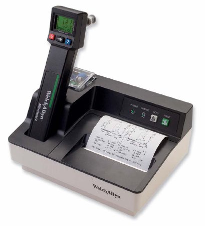 Precision Charts Diagnostic Recording Paper Welch Allyn® Thermal Paper 4 Inch X 23 Foot Roll Without Grid - Box of 5 - 56100-BX