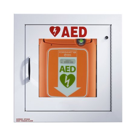 Zoll Medical Wall Mount Cabinet Metal, Surface Mounted AED - Each - 50-00392-10-EA