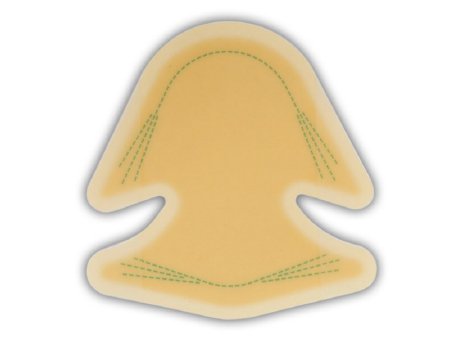 ConvaTec Hydrocolloid Dressing DuoDERM® Signal® 7-1/2 X 7-4/5 Inch Heel - Box of 5 - 410500-BX