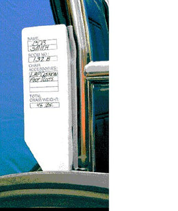 Alimed Wheelchair Identification System For Wheelchair - Pack of 10 - 74881-PK