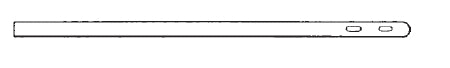 Marlen Manufacturing Continent Ostomy Catheter Marlen Straight Tip Uncoated PVC 34 Fr. 15 Inch - Each - 15020-EA