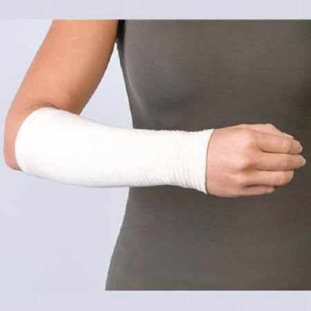 Patterson Medical Supply Elastic Tubular Support Bandage tg® grip II 4 Inch X 11 Yard X-Large Elbow / Ankle / Large Leg / Knee / Medium Thigh Pull On Beige NonSterile Size F Standard Compression - Each - A4335-EA
