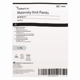 Cardinal Wings™ Maternity Knit Pant Female Knit Weave Large / X-Large Pull On Reusable - Case of 50 - 706M2-CS