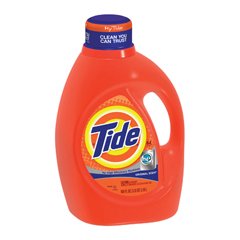Lagasse Laundry Detergent Tide® HE 92 oz. Bottle Liquid Original Scent - BT/1 - PGC40217-BT