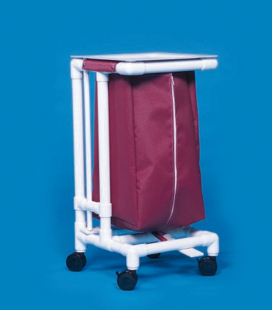 IPU Single Hamper with Bag Classic 4 Casters 39 gal. - Each - LH-21-ZF MESH-EA