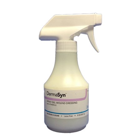 DermaRite Industries Hydrogel Wound Dressing Dermasyn® 8 oz. Gel / Amorphous NonSterile - Case of 12 - 00248-CS