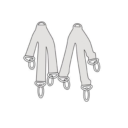 Drive Medical Straps - ST/1 - 13232-ST