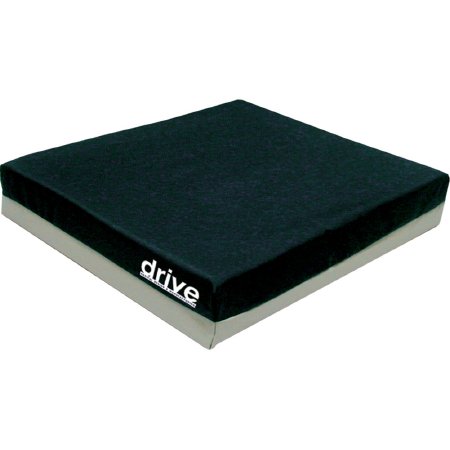 Drive Medical Seat Cushion Gel "E" 18 W X 16 D X 2 H Inch Foam / Gel - Case of 1 - 14888-CS