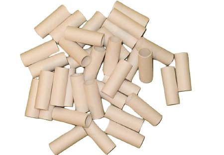 Fabrication Enterprises Replacement Mouthpiece Cardboard, Disposable Buhl Spirometer - Box of 250 - 12-1714-BX