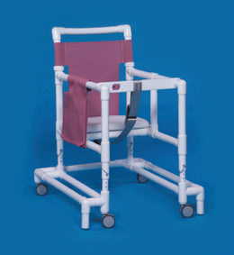 IPU Walker with Wheels Adjustable Height Ultimate PVC Frame 300 lbs. Weight Capacity 29 to 35 Inch Height - Each - ULT99-EA