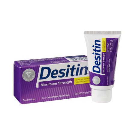 Johnson & Johnson Consumer Diaper Rash Treatment Desitin® 2 oz. Tube Unscented Paste - Each - 10074300000708-EA