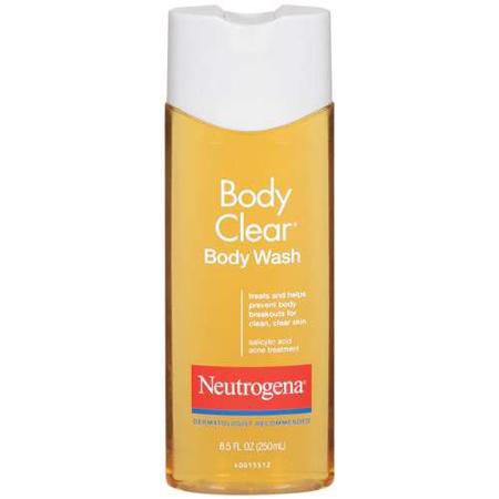 Johnson & Johnson Consumer Acne Body Wash Neutrogena® Body Clear® 8.5 oz. Liquid - Case of 24 - 00070501117590-CS