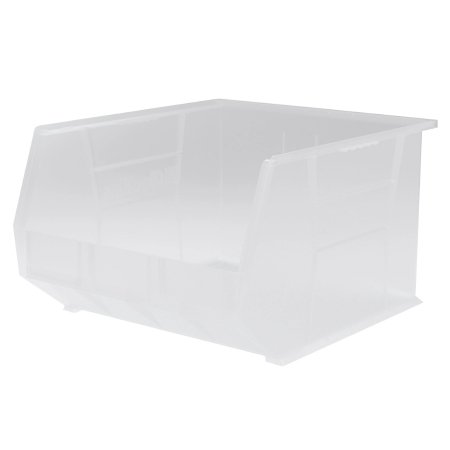 Akro-Mils Storage Bin AkroBins® Clear Plastic 11 X 16-1/2 X 18 Inch - Case of 3 - 30270SCLAR-CS