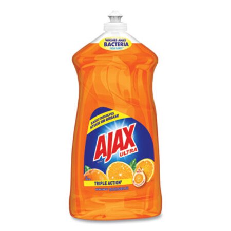 Ajax® Dish Detergent, Liquid, Antibacterial, Orange, 52 oz, Bottle - Each - CPC-49860-EA