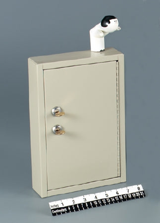 Health Care Logistics Narcotic Cabinet Slim Line Steel 2 Shelves - Each - 3706-01-EA