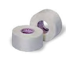 Cardinal Hypoallergenic Medical Tape Kendall™ Hypoallergenic Silk White 3 Inch X 10 Yard Silk-Like Cloth NonSterile - Case of 40 - 7140C-CS