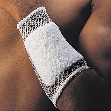 DeRoyal Elastic Net Retainer Dressing Stretch Net™ Tubular Elastic 10 Yard Size 10 White Chest / Abdomen / Axilla NonSterile - Case of 1 - 10-7111-CS