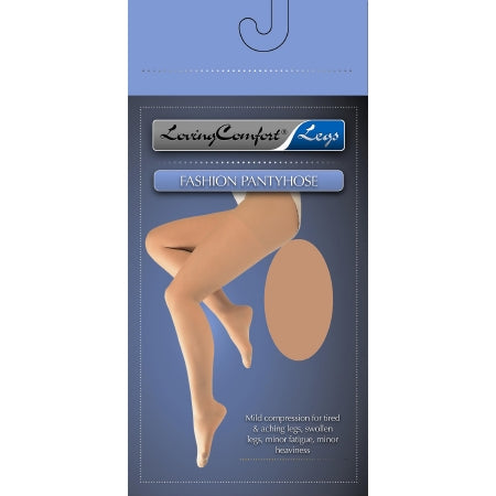 Scott Specialties Compression Pantyhose Loving Comfort® Waist High Medium Beige Closed Toe - Each - 1650 BEI MD-EA