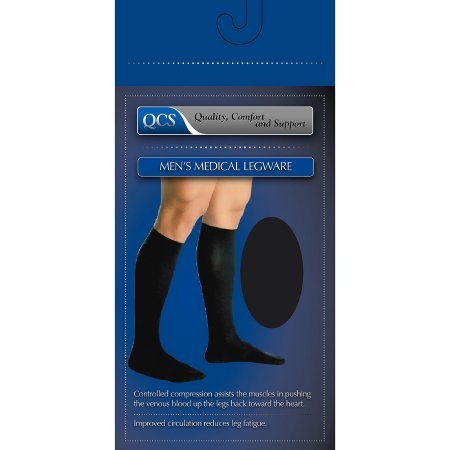 Scott Specialties Compression Socks QCS Knee High Medium Brown Closed Toe - Pair of 2 - 1662 BRO MD-PR
