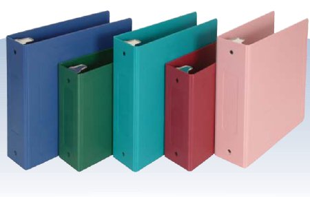 Omnimed Binder 3 Ring Burgundy 450 Sheets Side Opening - Each - 205020-BU-EA