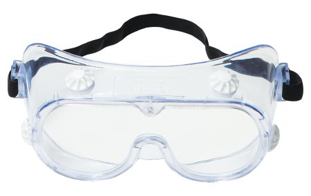 3M Protective Goggles 3M™ Anti-fog Coating Clear Tint Polycarbonate Lens Elastic Strap One Size Fits Most - Box of 10 - 40661-00000-10-BX