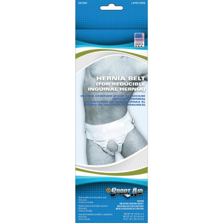 Scott Specialties Hernia Belt Sport-Aid™ Small - Each - SA1500 WHI SM-EA