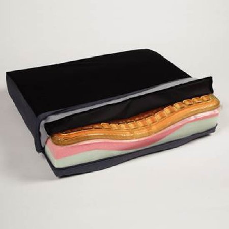 Patterson Medical Supply Coccyx Support Seat Cushion AliMed® 16 W X 16 D X 3-5/8 H Inch Foam / Gel - Each - 563301-EA