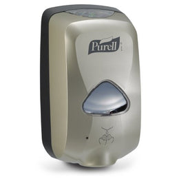 GOJO Soap Dispenser Purell® TFX™ Nickel Finish Plastic Touch Free 1200 mL Wall Mount - Case of 12 - 2780-12-CS