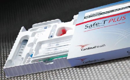BD Paracentesis / Thoracentesis Kit Safe-T Plus® Drain Fluid - Case of 10 - TPT1000SP-CS