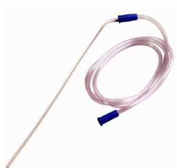 Cardinal Suction Tube Handle Curity™ Sigmoidoscope Style 18 Fr. Non-Vented - Case of 20 - 166031-CS