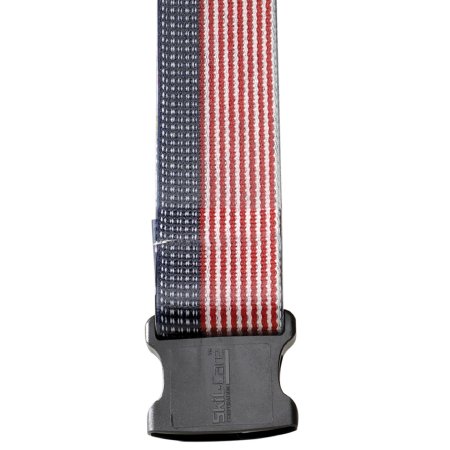 Skil-Care Gait Belt SkiL-Care™ PathoShield 72 Inch Length Stars and Stripes Design Vinyl - Each - 914386-EA