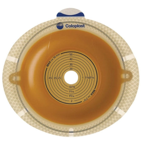 Coloplast Ostomy Barrier Sensura® Flex Precut, Standard Wear Double Layer Adhesive 50 mm Flange Red Code System 1 Inch Opening - Box of 5 - 11313-BX