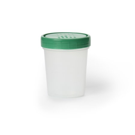 Amsino International Specimen Container AMSure® 120 mL (4 oz.) Screw Cap Unprinted NonSterile - Each - AS343-EA