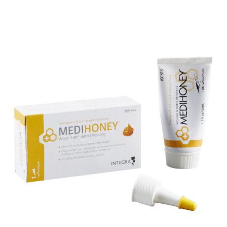 McKesson Honey Wound and Burn Dressing MEDIHONEY® 1.5 oz. Paste - Case of 12 - 31515-CS
