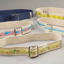 Patterson Medical Supply Gait / Transfer Belt Posey® 54 Inch Length Navy Cotton - Each - 562539-EA