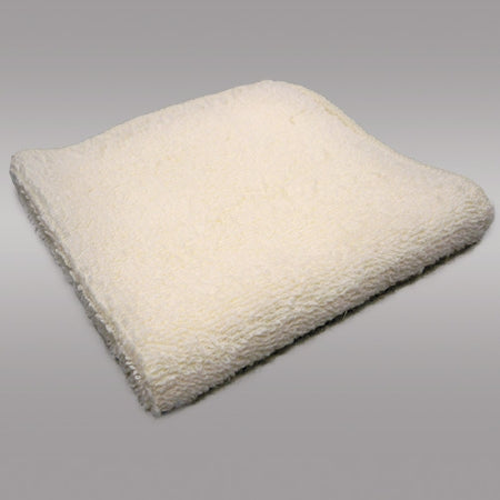 Standard Textile Washcloth 12 X 12 Inch Ecru Reusable - Case of 60 - 47120162-CS