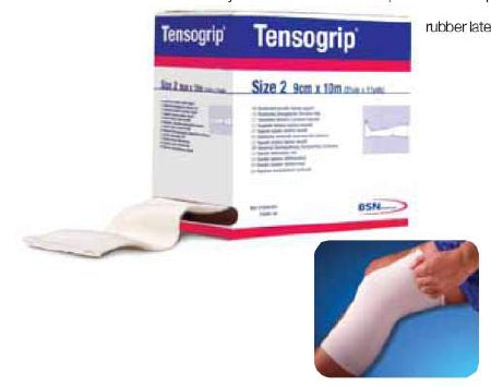 BSN Medical Elastic Tubular Support Bandage Tensogrip® 2-1/2 Inch X 5 Yard Small Hand / Arm Pull On Beige NonSterile Size B Standard Compression - Box of 1 - 7580FL-BX