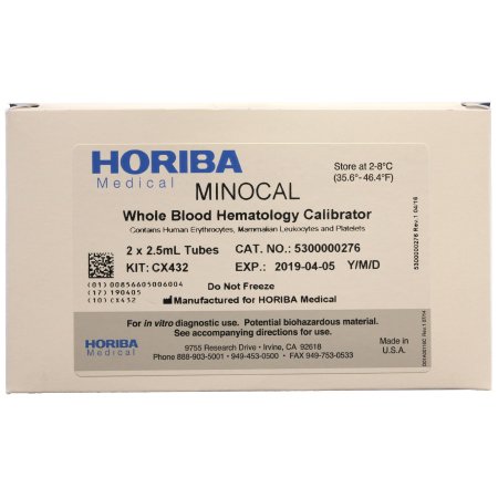 Horiba Calibrator Minocal® 2 X 2.5 mL - Each - 5300000276-EA