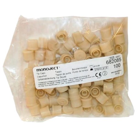 Cardinal Syringe Tip Cap Monoject™ Disposable, Sterile, Syringe - CT/10 - 8881682085-CT