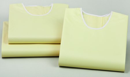 Standard Textile Protective Procedure Gown Large Yellow NonSterile AAMI Level 1 Reusable - DZ/12 - 66994585-DZ