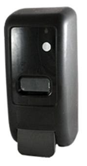 DermaRite Industries Hand Hygiene Dispenser DermaRite® Black Manual Push 1000 mL Wall Mount - Each - 1850FB-EA
