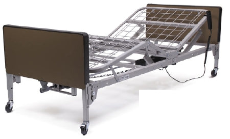 Graham-Field Semi-Electric Bed Patriot™ Home Care 87 Inch Length Grid Sleep Deck 15 to 24 Inch Height Range - Each - US0208PL-RPKG-EA