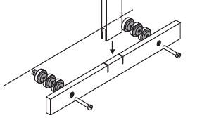 Seca Spacers / Screws seca® 222 Model 222 Stadiometer Heel Plate - Each - A191703017009-EA