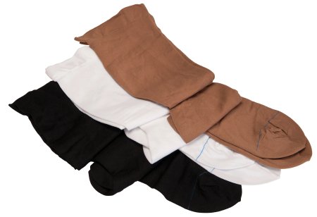 DJO Anti-embolism Stocking Knee High Small Black Closed Toe - Pair - 11300S-PR