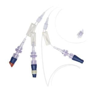 ICU Medical IV Extension Set Needle-Free Port 12 Inch Tubing - Case of 50 - B33024-CS