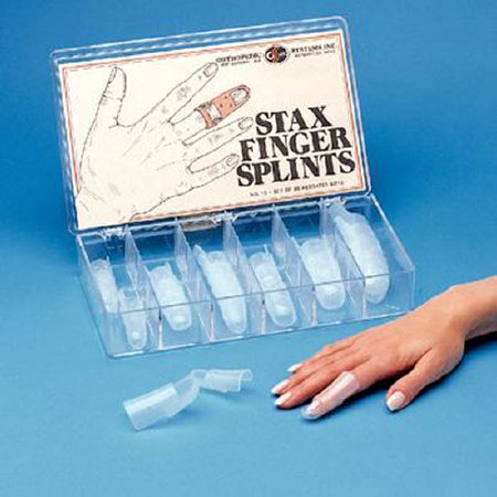 Patterson Medical Supply Mallet Finger Splint Stax® Size 5 Pull-On Transparent - Each - 792905-EA
