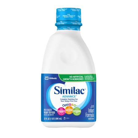 Abbott Nutrition Infant Formula Similac® Advance® 32 oz. Bottle Liquid Iron - Each - 53363-EA