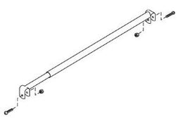 Graham-Field Wheelchair Bar For 16 to 24 Inch Wheelchair - Each - 92523850-EA